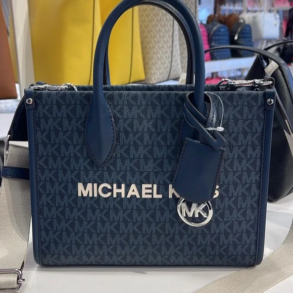 Michael Kors Mirella Small Signature Logo Crossbody Bag
Admiral 
NWT - Picture 11 of 16